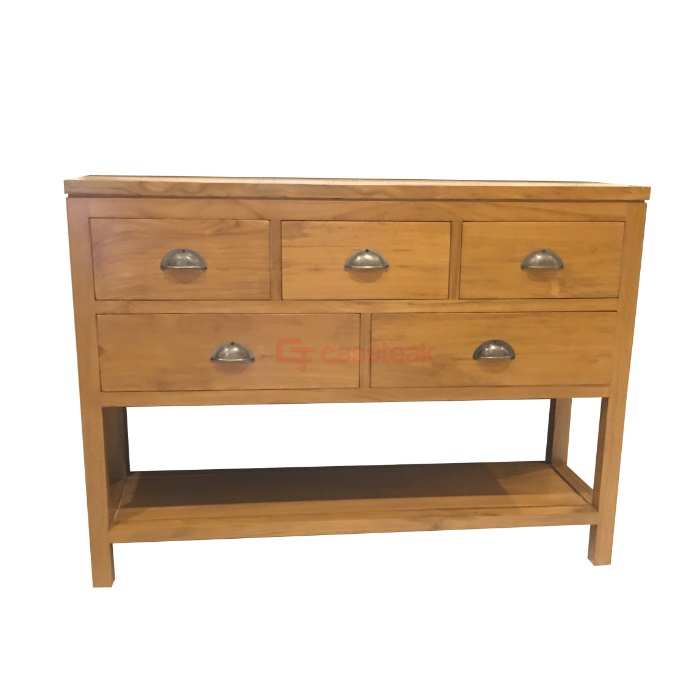 Console Table 5 Drawers