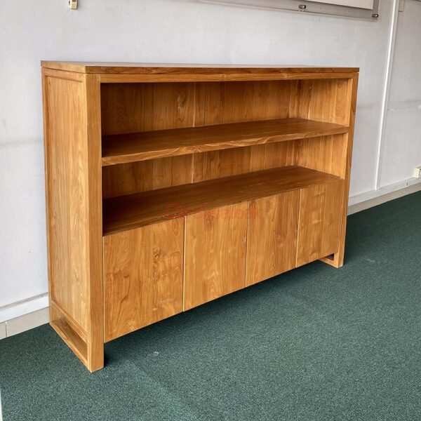 Teak Display Cabinet
