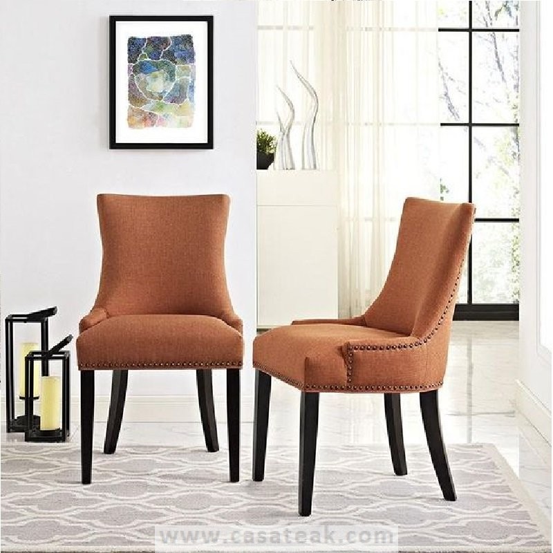 Fabric Dining Chairs teak chairs