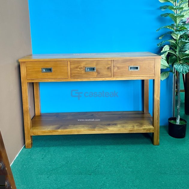 Solid Wood Console Table - Premium wood furniture shop Puchong