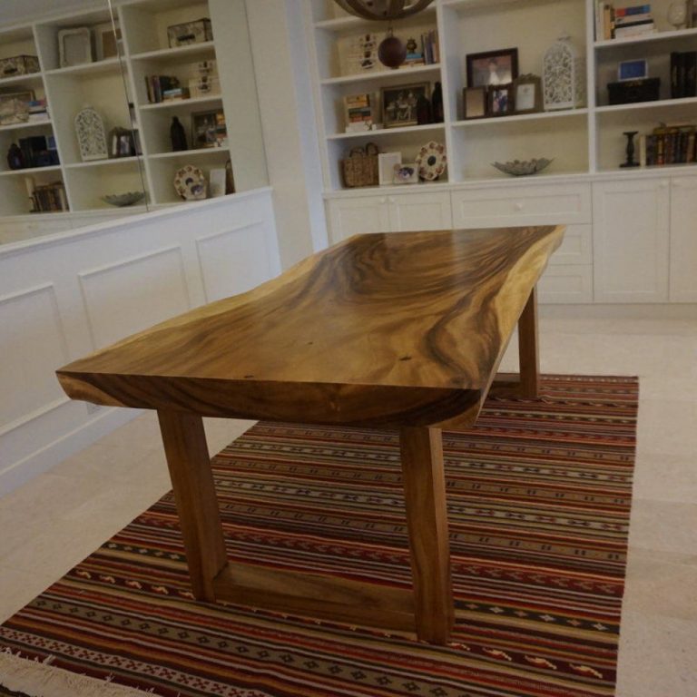 suar wood table, dining table, indoor table KL