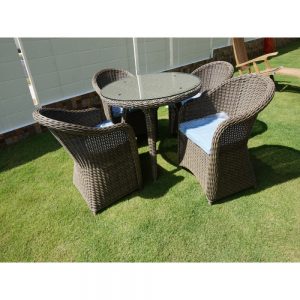wicker table, wicker chairs, outdoor dining set in KL, garden dining set,