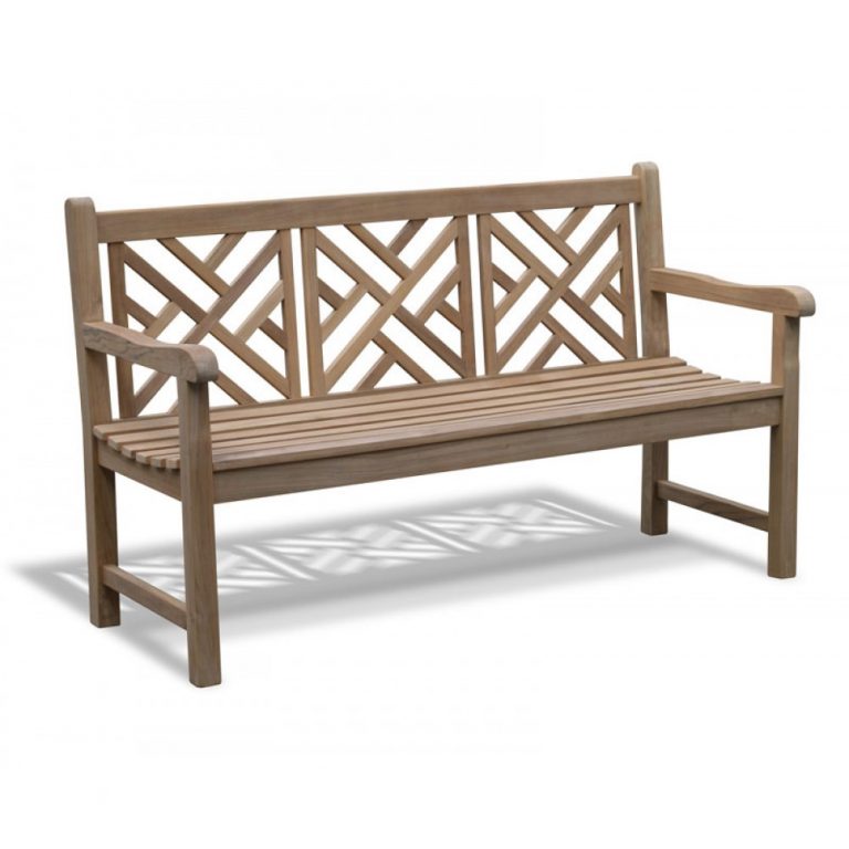 Teak bench, outdoor bench, solid teak wood furniture suitable for pool furniture