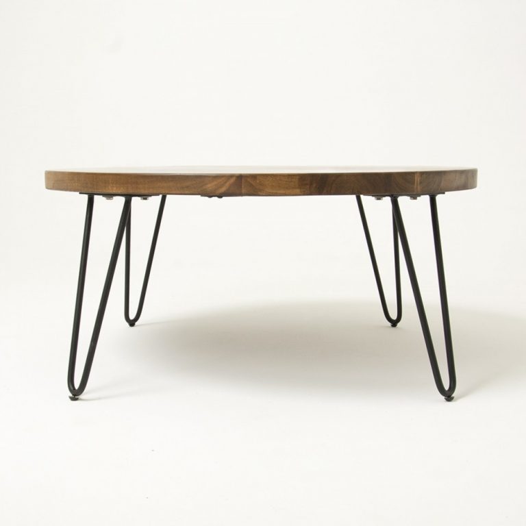 round wooden modern coffee table Malaysia