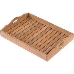 Teak wood tray