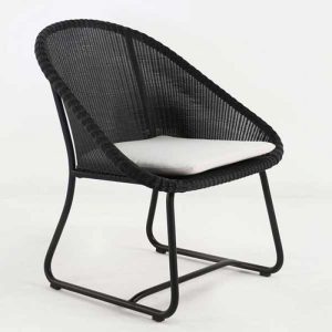 babylon wicker armchair, cafe furniture, custom design furniture
