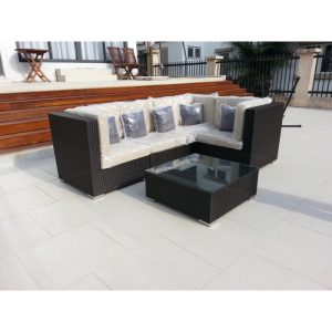 Wicker sofa, wicker furniture, garden sofa