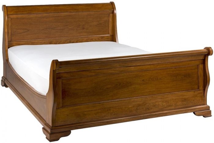 The Apollo Sleigh bed, solid wood furniture malaysia