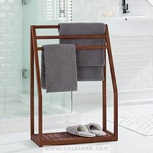 teak wood towel rack in Kl