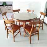 Teak Wood Dining Chair Retro - Image 2