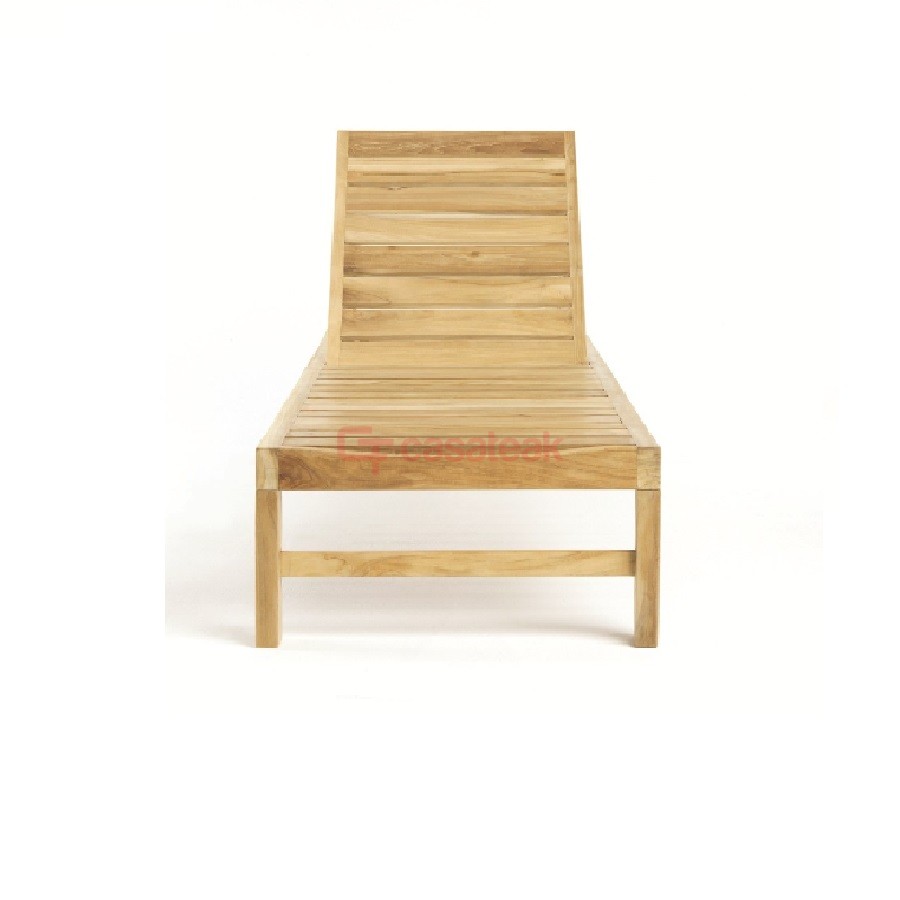 Teak Lounger Curve 1