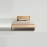 eak Bed Frame Minimalist Single