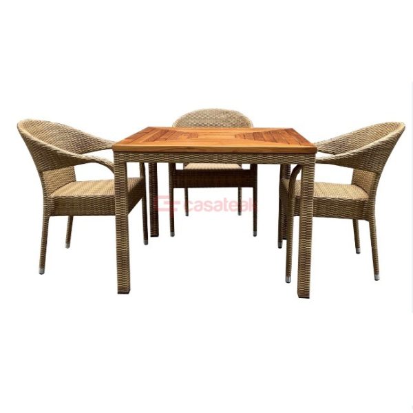 Modular Wicker Dining Set WDS 15-06