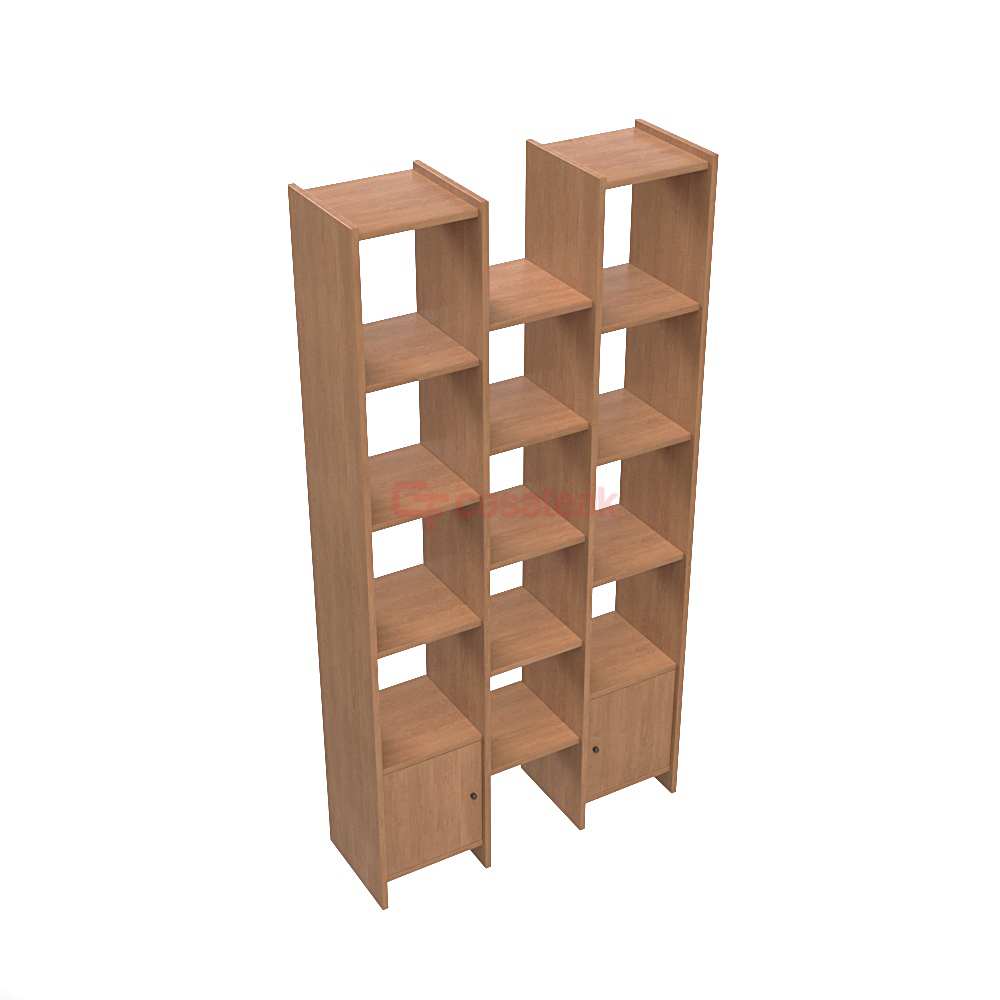 Teak Wood Bookshelf