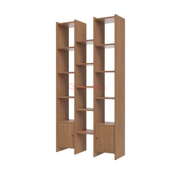 Teak Wood Bookshelf