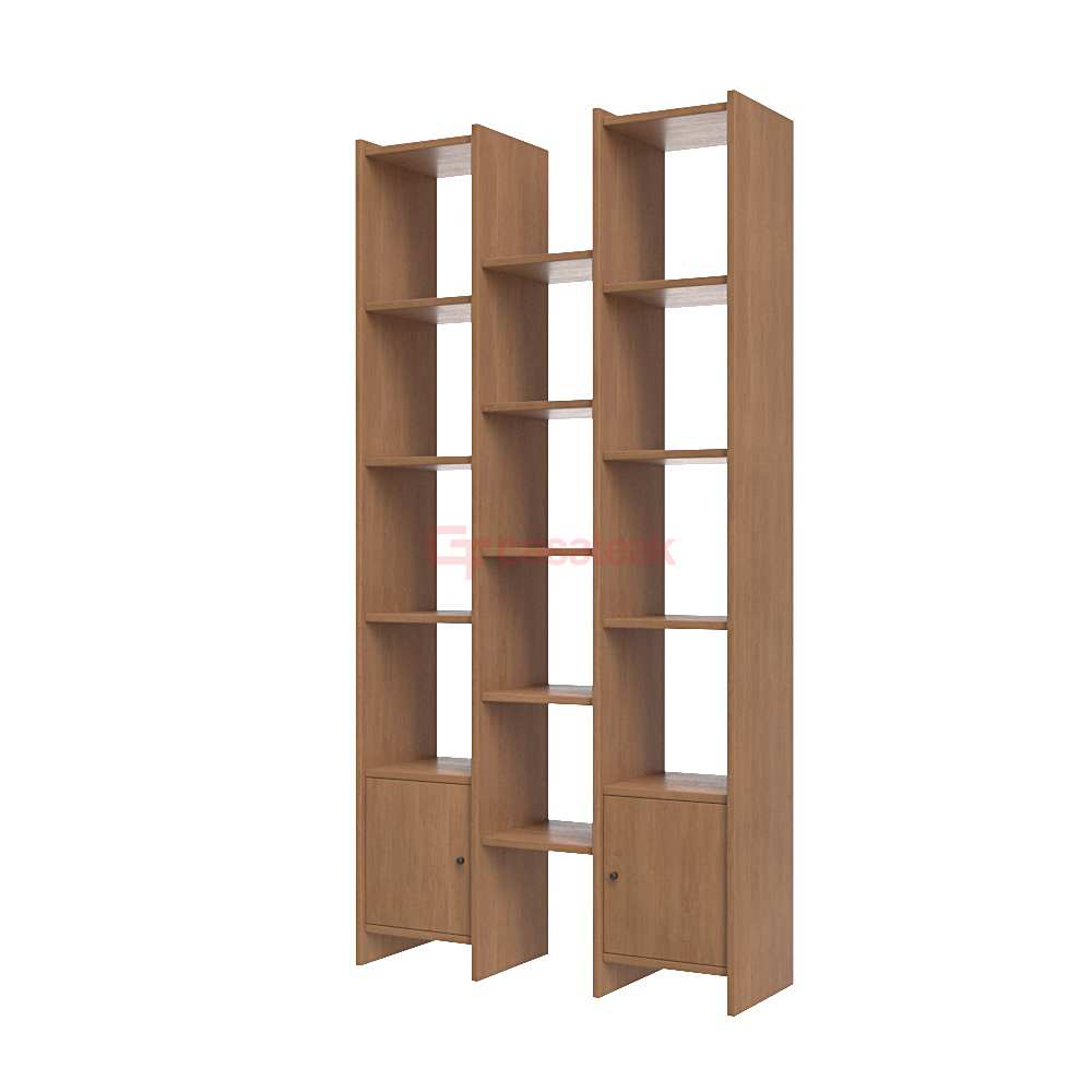 Teak Wood Bookshelf
