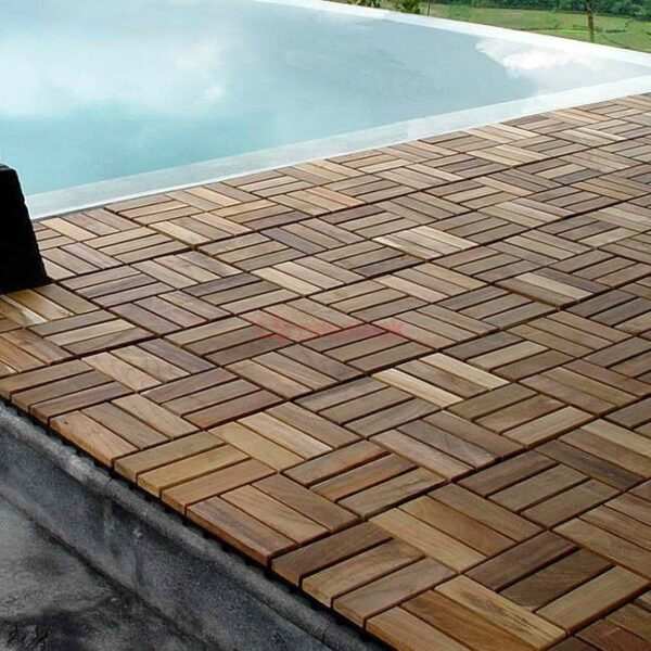 Teak Flooring Tiles