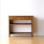 Teak Console Table 3 Drawers -CT1011