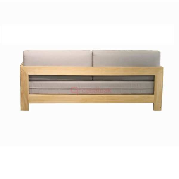 Palm TeakWood Sofa - 2Seater - Image 4