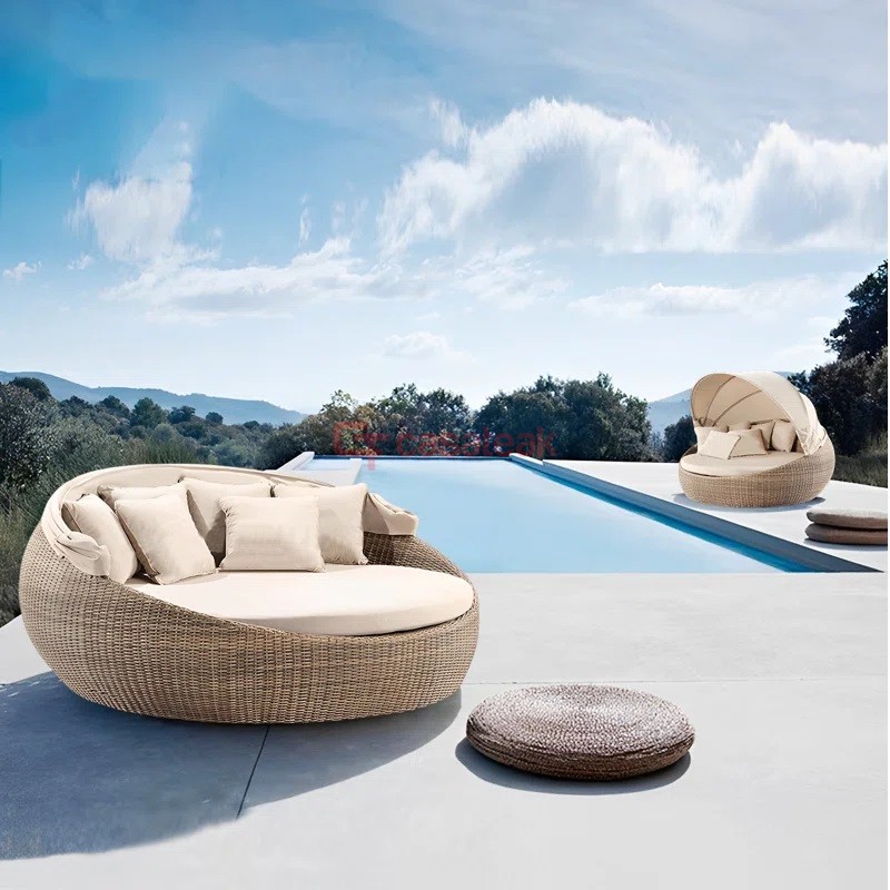 Havana Outdoor Daybed with Canopy