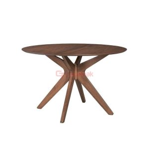Teak Wood Round Dining Table- Valencia DT 15-22