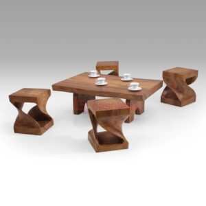 Solid Wood Suar Coffee Table CT5-15