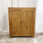 teak shoe rack