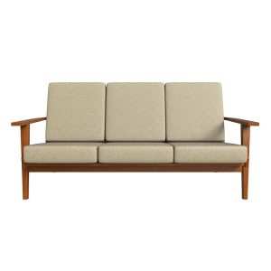Nordic Slant Sofa 3 Seater