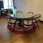 Round Dining Table Glass Top