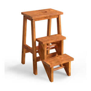 Folding Wooden Step Stool