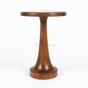 Gabba Teak Round End Table