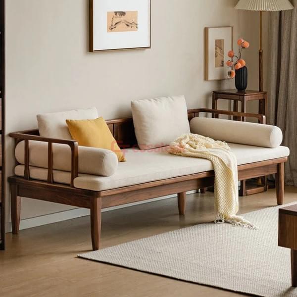 Oslo Teak Wood Daybed - Image 2