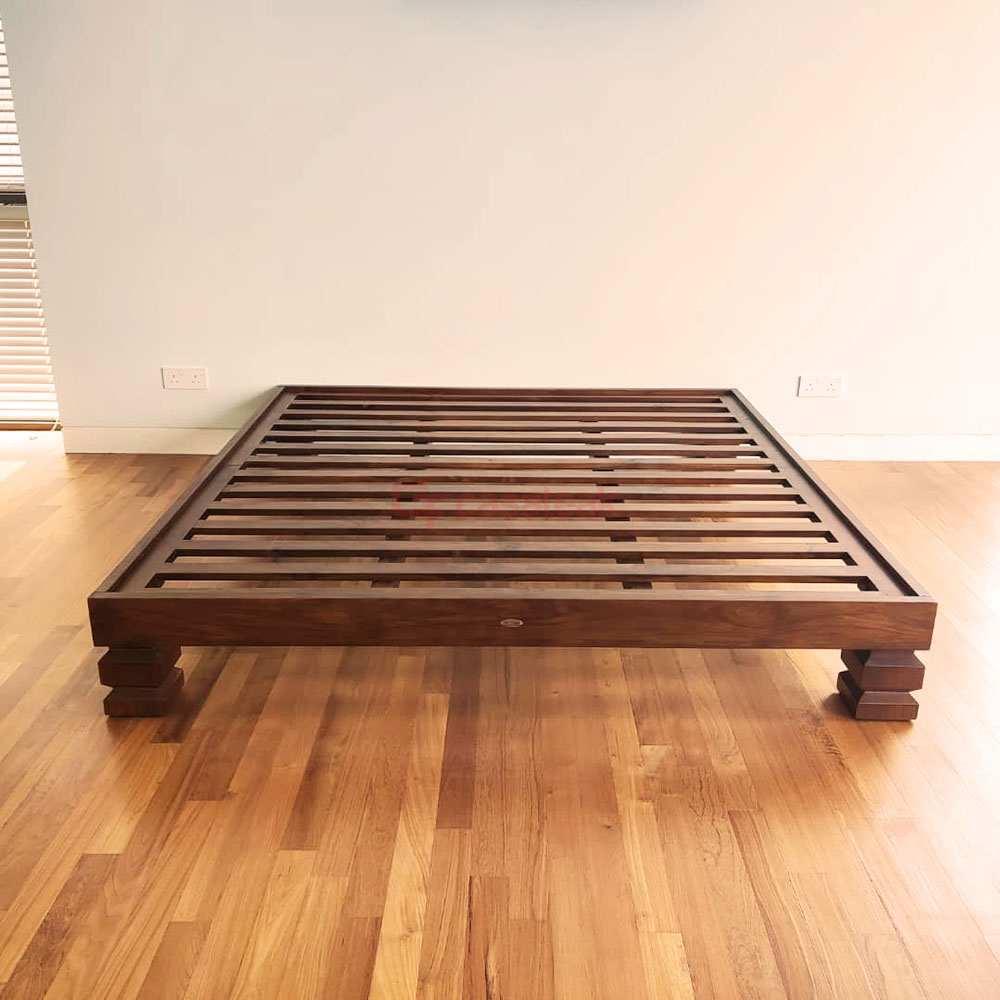 Teak Platform Bed Carlton Design