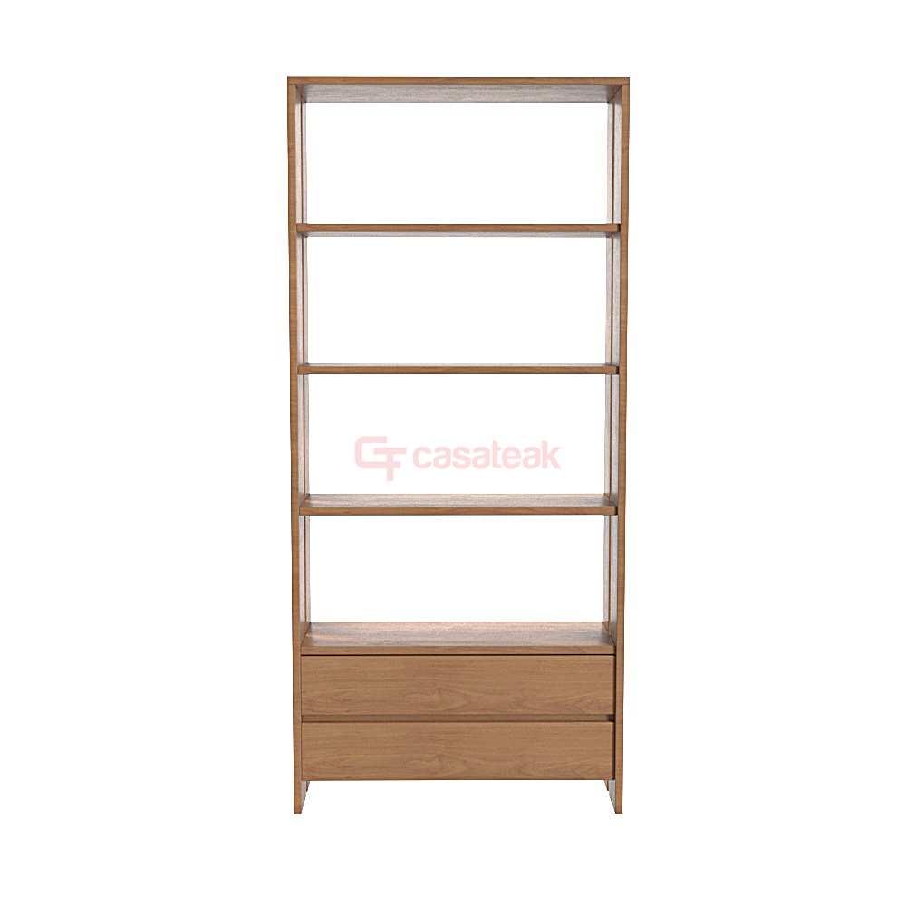 The Teak Wood Book Shelf 220  
