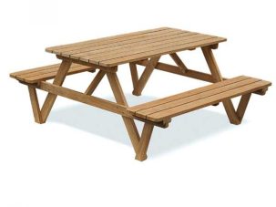 Picnic table, garden table with benches